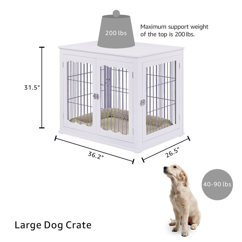 Archie & Oscar™ Hugh Pet Crate & Reviews Wayfair